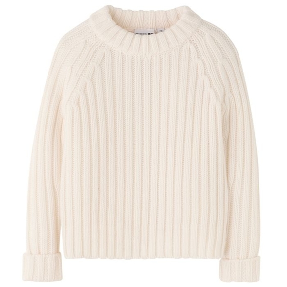 JW Anderson Uniqlo Cream Wool Sweater Size 11-12 - Picture 1 of 7